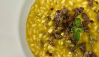 risotto-courge-saucisse