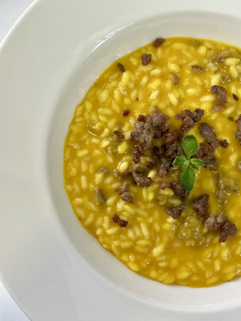 risotto-courge-saucisse