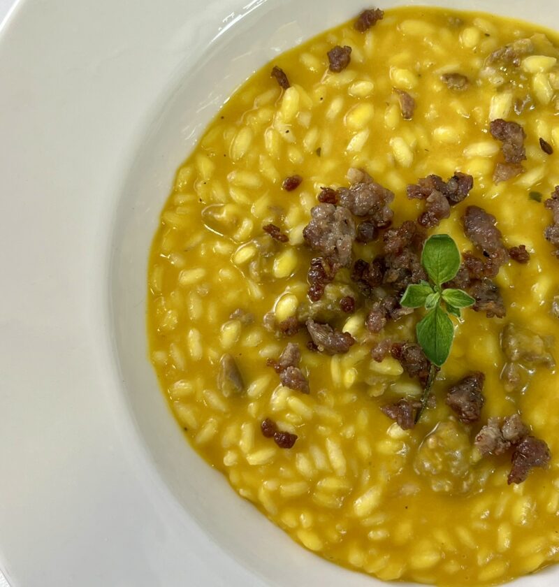 risotto-courge-saucisse
