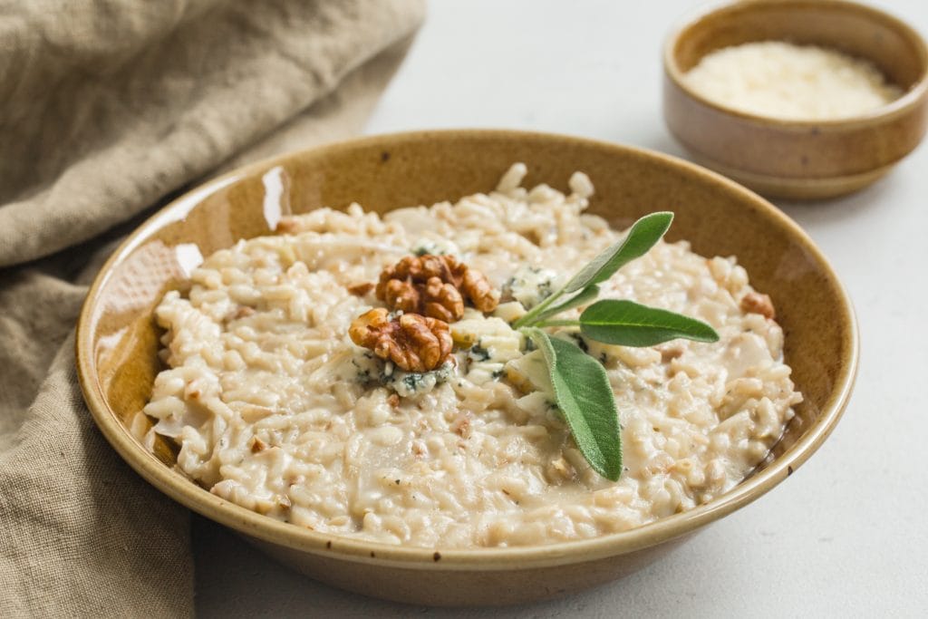 Risotto au gorgonzola
