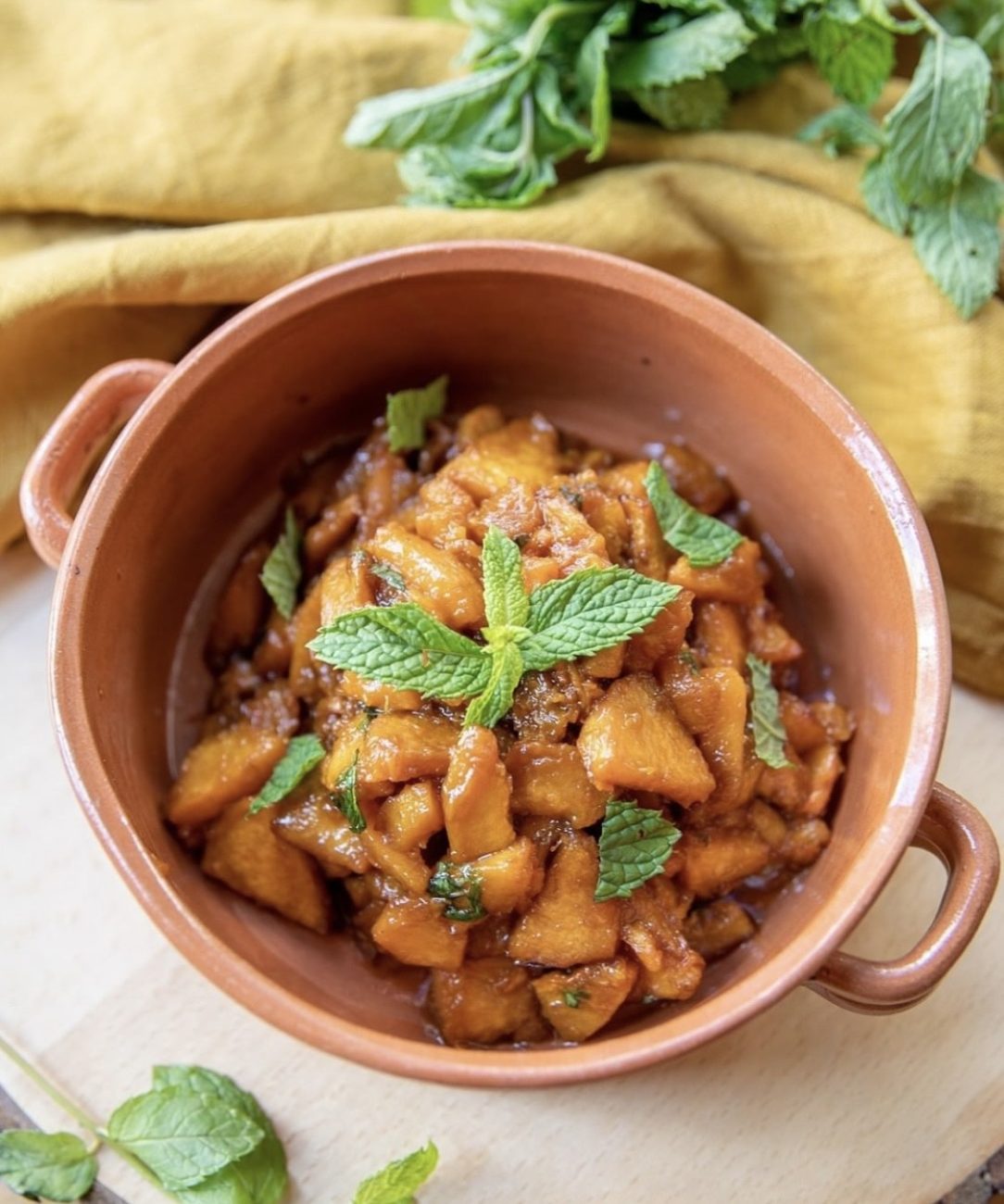 Courge à l’aigre-doux à la sicilienne