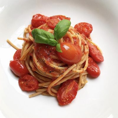 spaghetti sauce tomate