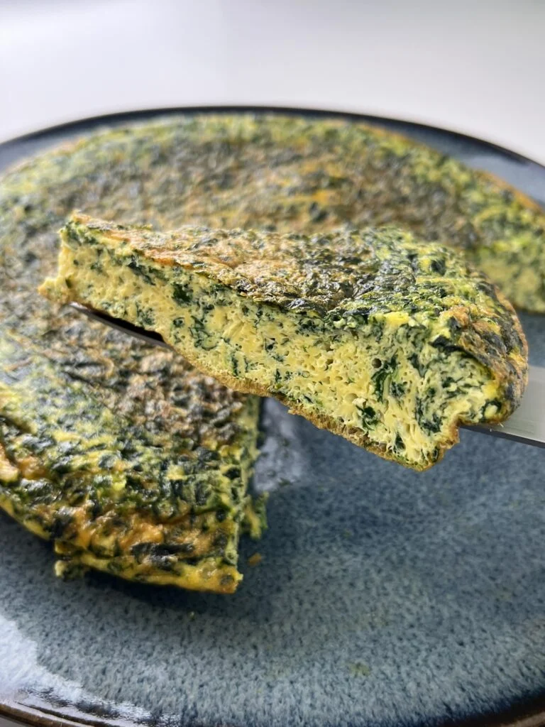 Frittata aux épinards