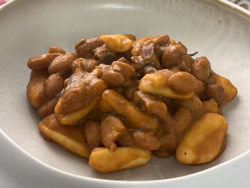 Cavatelli e fagioli