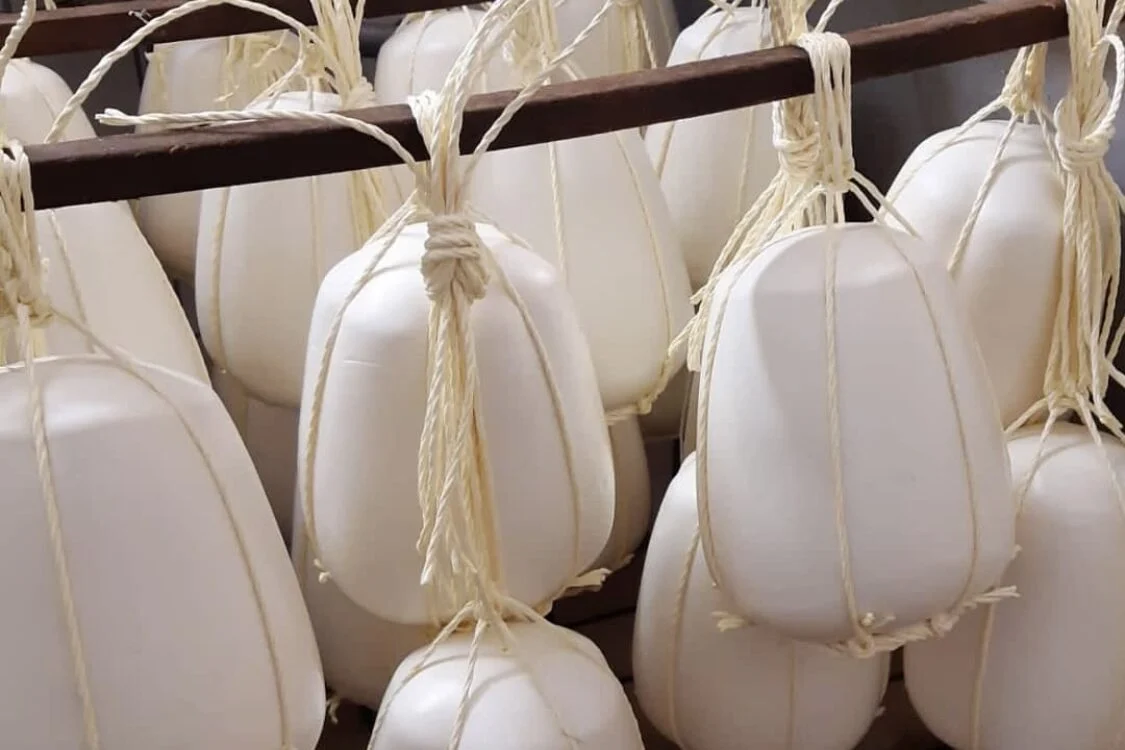 Affinage du Provolone del Monaco