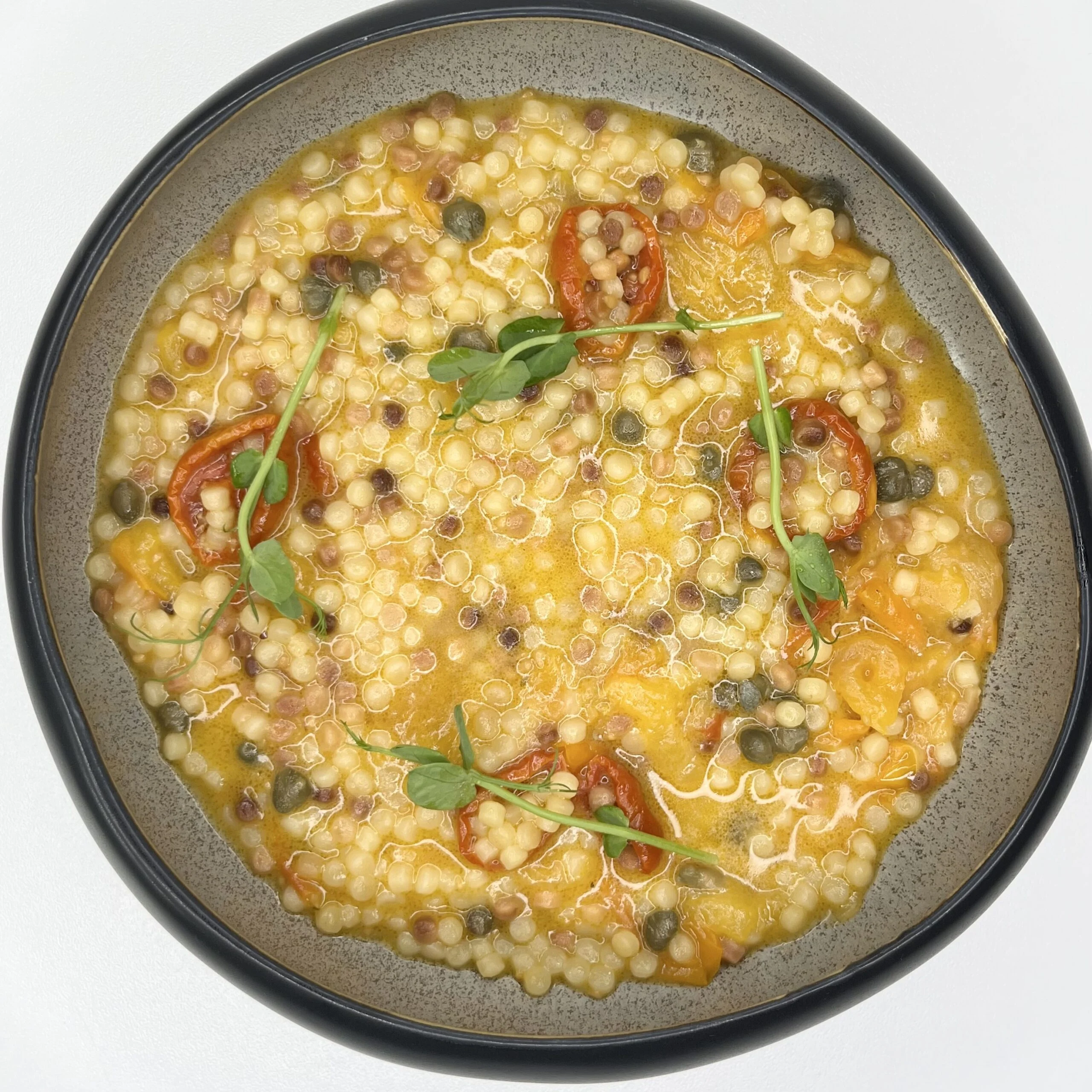fregola-sarda-capres-tomates-sechees