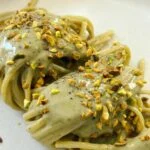 Mezzi rigatoni à la carbonara