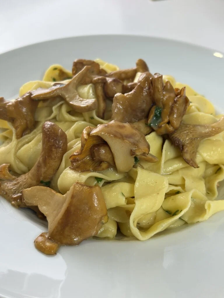 Tagliatelle aux girolles