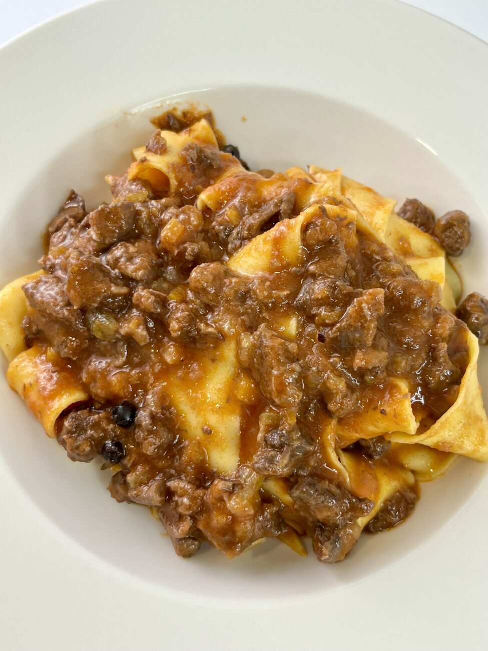 Pappardelle au ragoût de sanglier