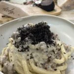 Anolini in brodo aux cailles et à la truffe noire