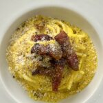 Mezze maniche à la carbonara