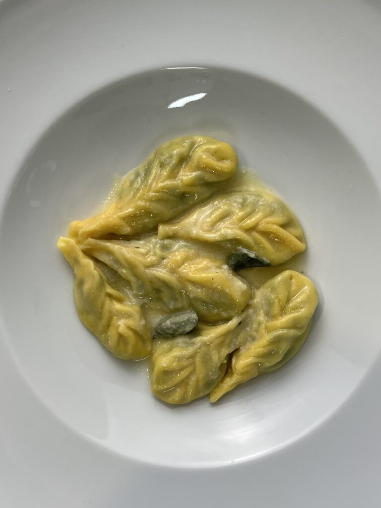 Culurgiones ricotta et épinards