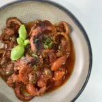 Salade de poulpe aux pommes de terre