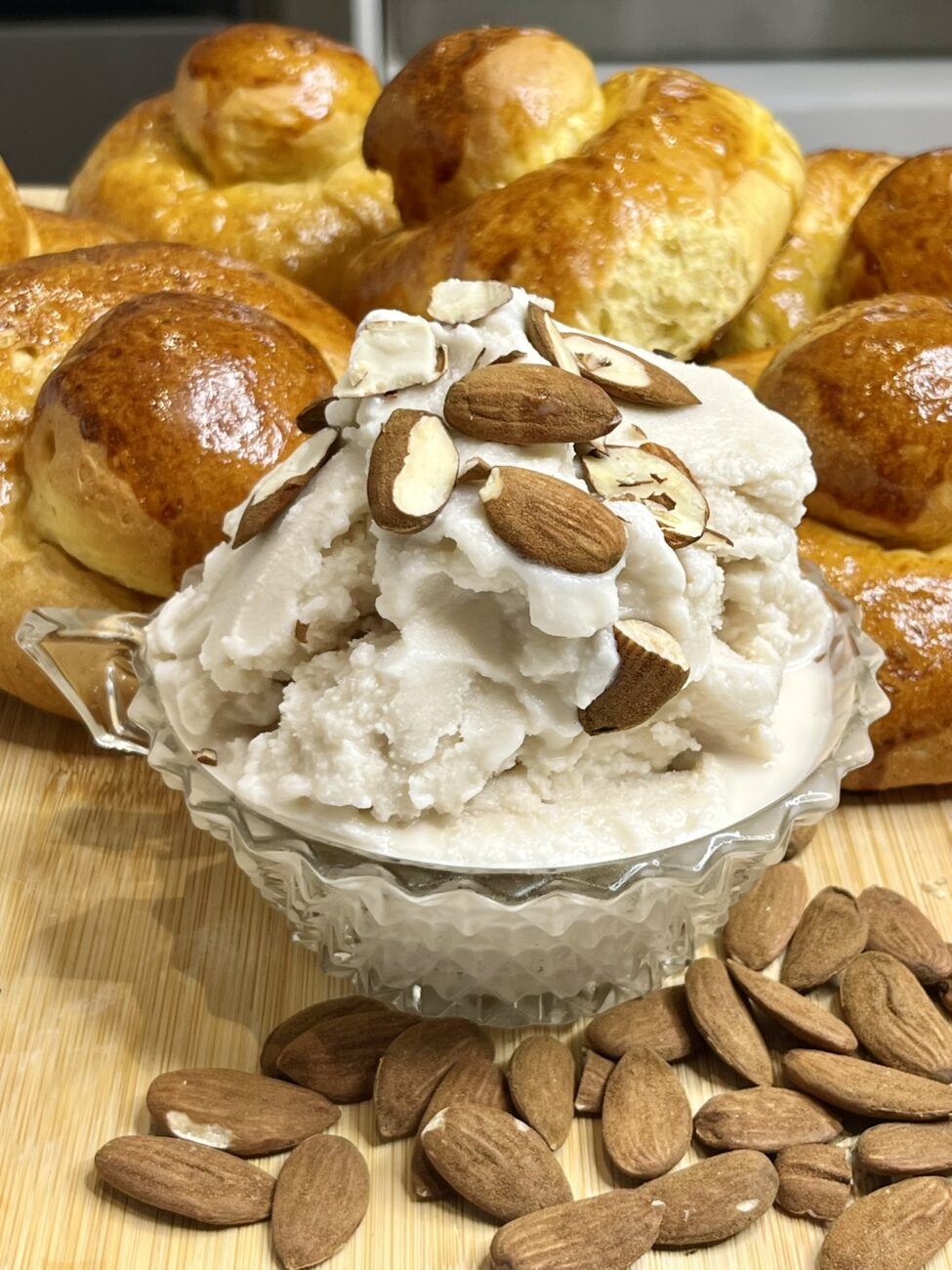 Granita aux amandes de Sicile