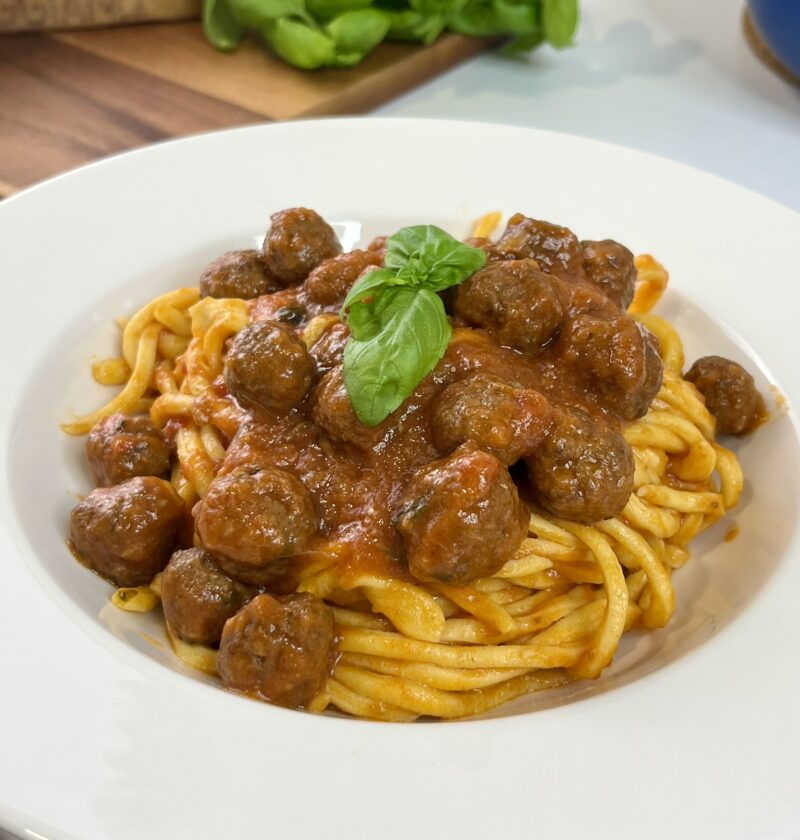 spaghetti-chitarra-boulettes-de-viande